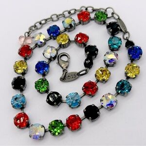 Sabika Colorful Crystal Necklace 2015